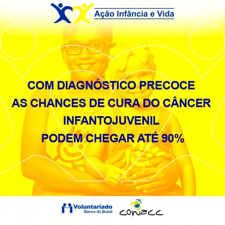 Ação Infância e Vida mobiliza Banco do Brasil em apoio às crianças com câncer
