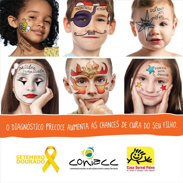 Setembro Dourado é o mês de conscientização do câncer infantojuvenil